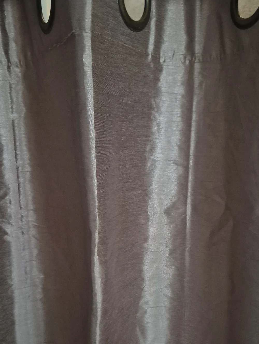 Two Brown Grommet Top Decorative Curtain Panel - 36x84 (72x84)